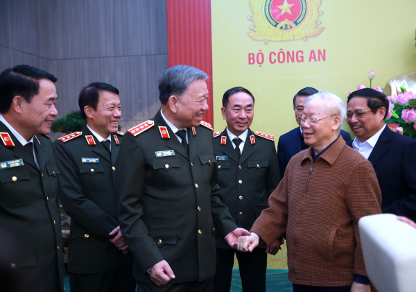 Dấu ấn của Tổng Bí thư Nguyễn Phú Trọng tại các hội nghị Đảng uỷ Công an Trung ương -5