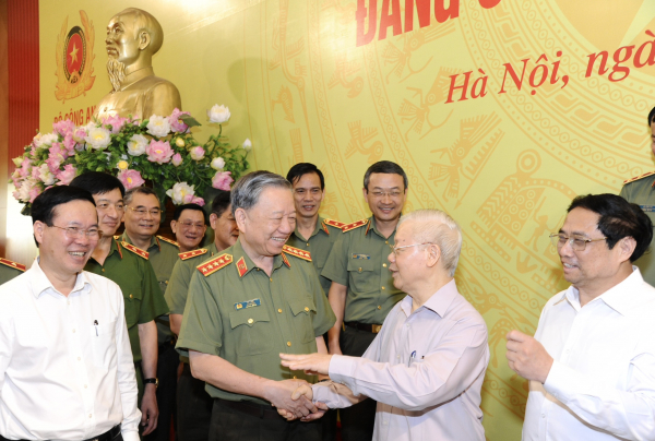 Dấu ấn của Tổng Bí thư Nguyễn Phú Trọng tại các hội nghị Đảng uỷ Công an Trung ương -3