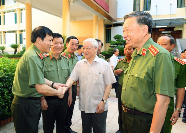 Tổng Bí thư Nguyễn Phú Trọng với sự nghiệp bảo vệ an ninh quốc gia, bảo đảm trật tự, an toàn xã hội -0