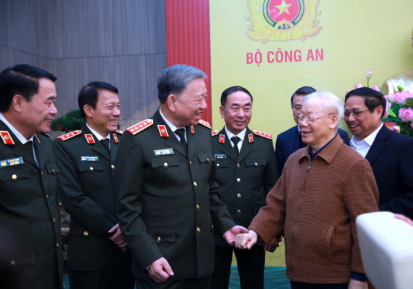Khắc ghi những lời dạy của Tổng Bí thư Nguyễn Phú Trọng trong công tác xây dựng lực lượng CAND -0