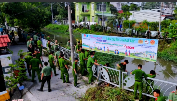 Dấu ấn thanh niên Công an mang đến những ngày hè thiết thực, ý nghĩa -0