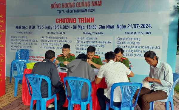 Hỗ trợ người dân Quảng Nam sống tại miền Nam làm căn cước và VNeID mức 2 -0