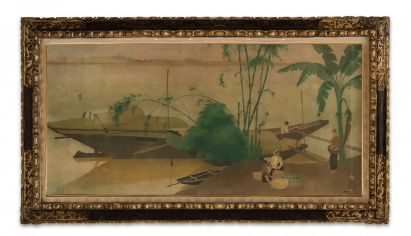 350 paintings featuring 20th-century Vietnamese art put up for sale -0