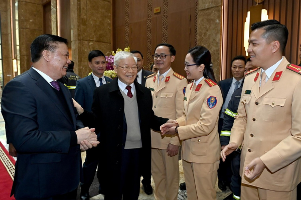 Xúc động, tự hào trước những lời căn dặn của cố Tổng Bí thư Nguyễn Phú Trọng với Công an Thủ đô -0