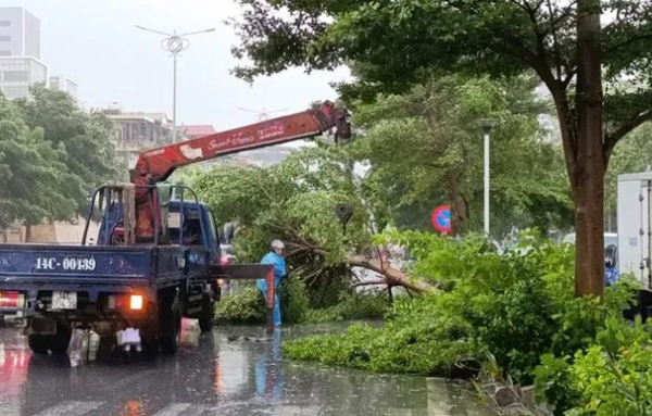 Quảng Ninh tập tập trung khắc phục hậu quả bão số 2 -0