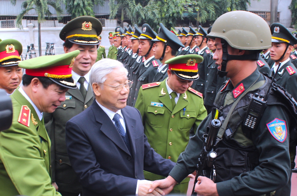 Niềm tin và tình cảm sâu sắc của Tổng Bí thư Nguyễn Phú Trọng đối với lực lượng CAND -0