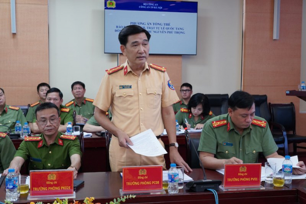 Đảm bảo tuyệt đối an ninh, an toàn Lễ Quốc tang Tổng Bí thư Nguyễn Phú Trọng -0
