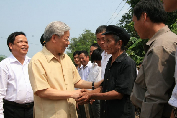 Tổng Bí thư Nguyễn Phú Trọng 3 lần về thăm, làm việc với Đảng bộ, chính quyền và Nhân dân tỉnh Thanh Hóa -0