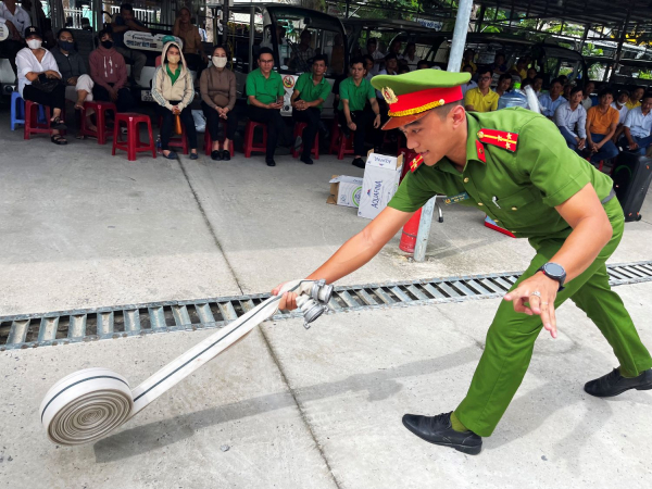 Hội An huấn luyện nghiệp vụ cho lực lượng PCCC cơ sở -1