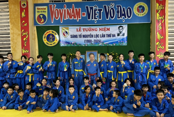 Cán bộ Công an tích cực truyền lửa đam mê môn võ Vovinam cho thế hệ trẻ ở Phú Yên -0