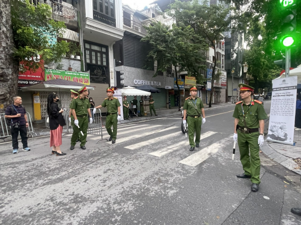 Thầm lặng bảo vệ Lễ Quốc tang Tổng Bí thư Nguyễn Phú Trọng an toàn, trang nghiêm -0