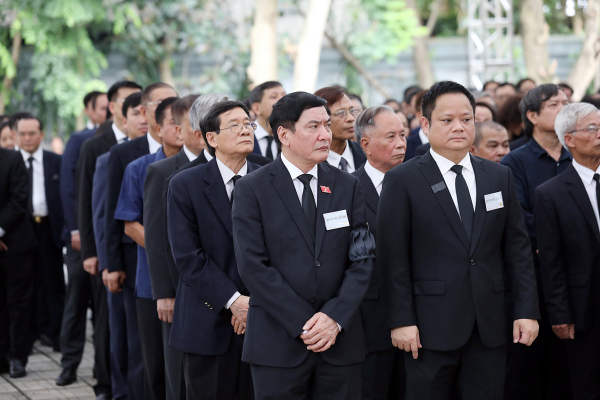 Tổ chức trọng thể Lễ viếng Tổng Bí thư Nguyễn Phú Trọng -0