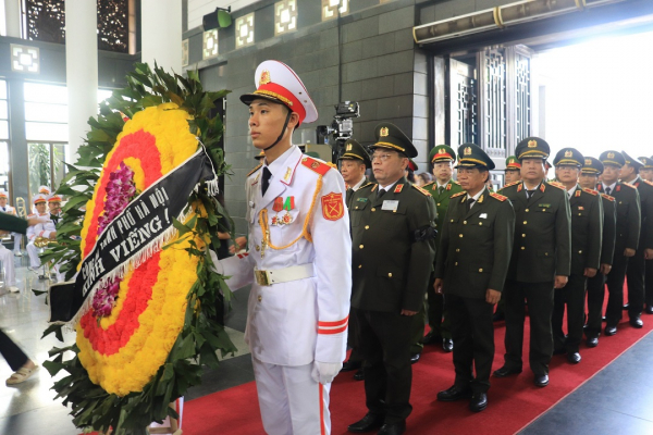 Công an Thủ đô bảo vệ tuyệt đối an toàn Lễ Quốc tang đồng chí Tổng Bí thư Nguyễn Phú Trọng -0