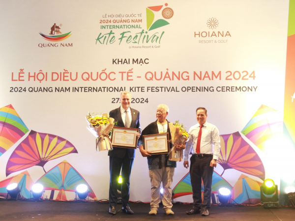 Khai mạc Lễ hội diều quốc tế - Quảng Nam 2024 hấp dẫn du khách đến Hội An -0