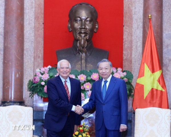 Chủ tịch nước Tô Lâm: Liên minh châu Âu là đối tác rất quan trọng của Việt Nam -0