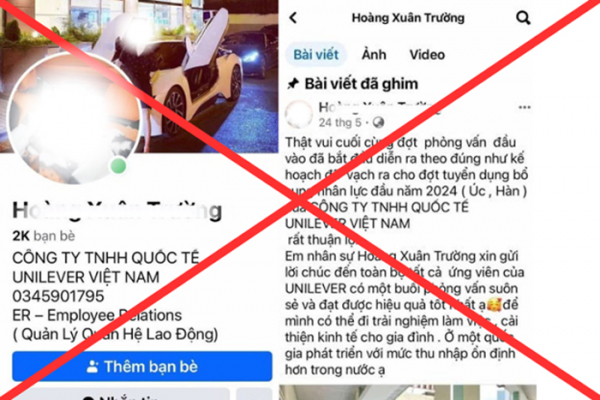 Người lao động cần cảnh giác với chiêu lừa đảo tuyển dụng qua mạng xã hội -0