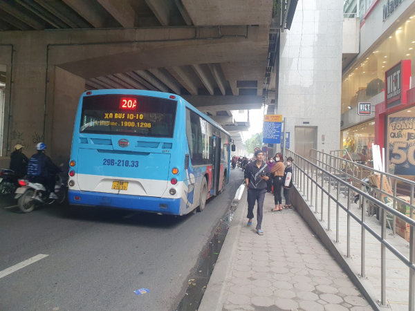 36 tuyến buýt kết nối với metro Nhổn - ga Hà Nội là những tuyến nào? -0