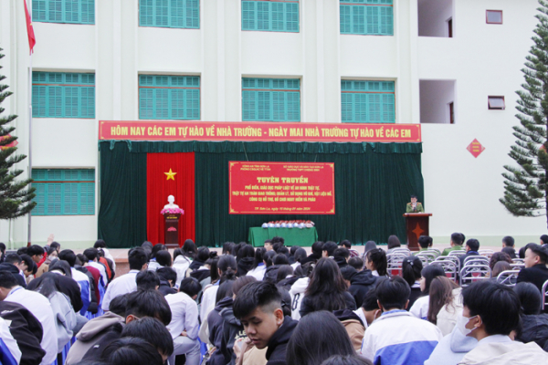 Sơn La: Quyết liệt phòng, chống ma túy học đường -0
