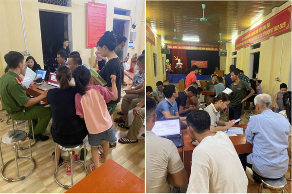 Ra quân thực hiện cấp Căn cước và triển khai Luật Căn cước trên địa bàn tỉnh Yên Bái -2