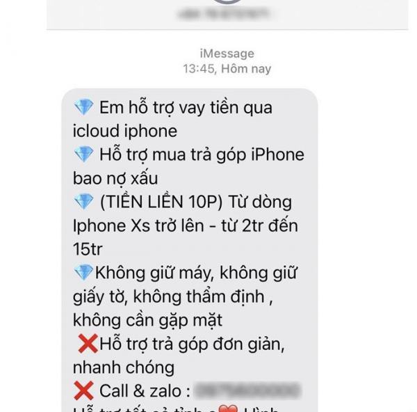 Rủi ro từ việc thế chấp tài khoản Icloud -0