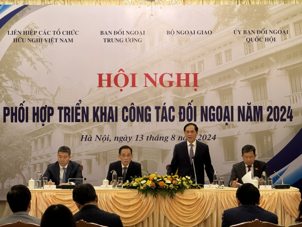 Hội nghị phối hợp triển khai công tác đối ngoại năm 2024 -0