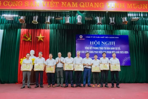 Tổng kết phong trào thi đua giảm sự cố, đảm bảo sẵn sàng phát điện giai đoạn mùa khô 2023 - 2024 -2