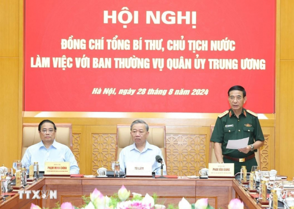 Tổng Bí thư, Chủ tịch nước: Quân đội phải được quan tâm xây dựng vững mạnh -0