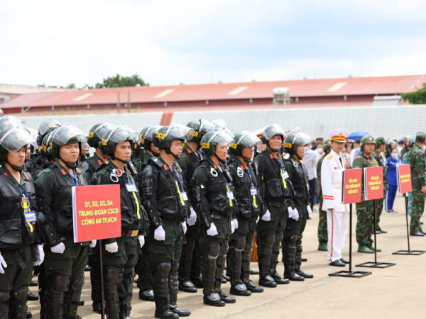 Hơn 2.300 người tham gia diễn tập khu vực phòng thủ TP Hồ Chí Minh -1