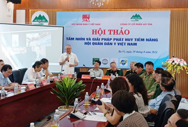 Ghi nhận tại hội thảo “Hội quân, dân y Việt nam -Tầm nhìn và giải pháp phát huy tiềm năng” -0