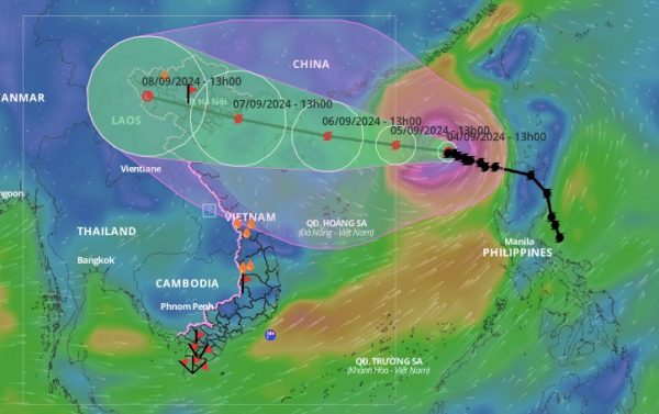 Đề nghị Trung Quốc và Philippines hỗ trợ tàu thuyền Việt Nam tránh siêu bão Yagi -0