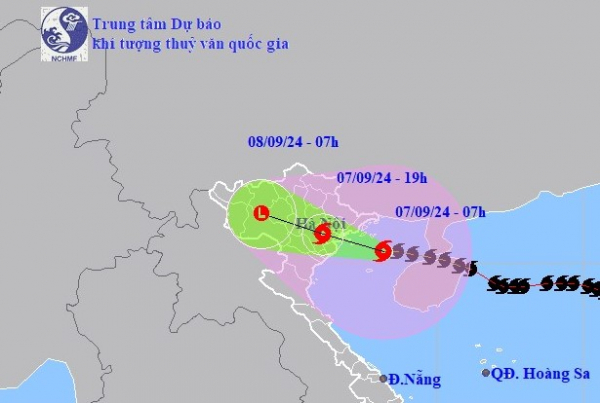 Cấm đường khu vực ven biển đến 20h, cấm đường ở Hà Nội đến 22h hôm nay -0