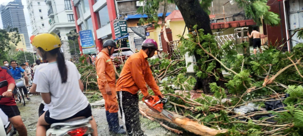 Hải Phòng hoang tàn sau bão -0