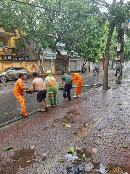 Trên 3 triệu khách hàng dùng điện khu vực miền Bắc bị ảnh hưởng bởi bão YAGI -0