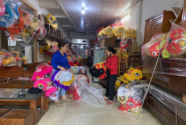 Nghề làm đầu lân xứ Cố Đô -0