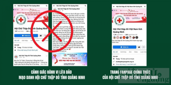 Cảnh giác Fanpage lừa đảo kêu gọi quyên góp ủng hộ người dân vùng bão -0