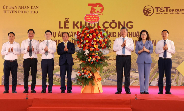T&T Group khởi công Cụm công nghiệp lớn nhất Hà Nội -0