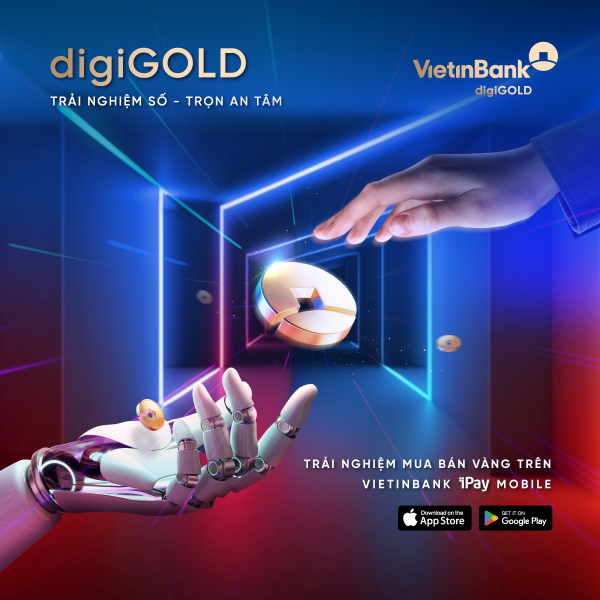 Triển khai mua bán vàng (digiGOLD) trên ứng dụng số VietinBank iPay Mobile -0