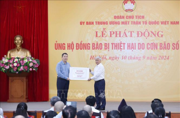 Tổng Bí thư, Chủ tịch nước Tô Lâm dự Lễ phát động ủng hộ đồng bào bị thiệt hại do bão số 3 -0