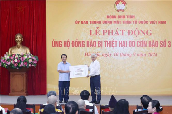 Tổng Bí thư, Chủ tịch nước Tô Lâm dự Lễ phát động ủng hộ đồng bào bị thiệt hại do bão số 3 -0