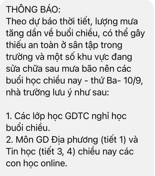 Nhiều trường ở Hà Nội cho học sinh nghỉ học hoặc chuyển sang học online -0