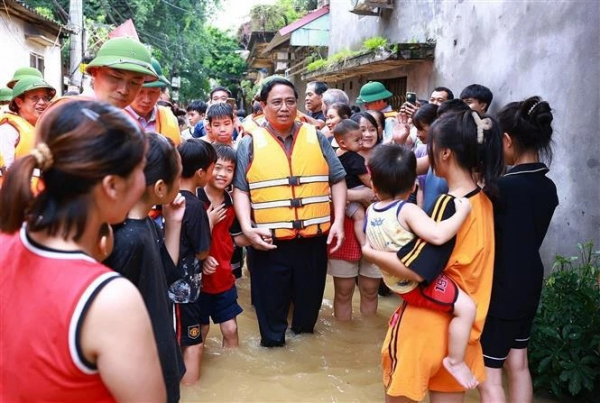 PM urges post-typhoon response efforts to be augmented -0