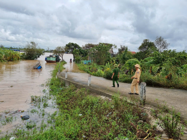 “Vỡ đê” ở Hải Dương là thông tin không chính xác -1