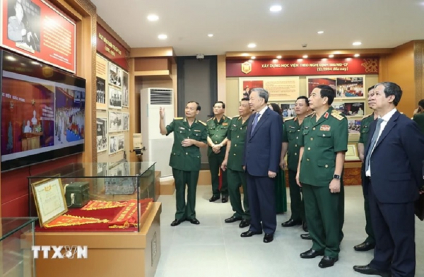Đưa Học viện Quốc phòng trở thành trung tâm nghiên cứu quân sự hàng đầu khu vực -0