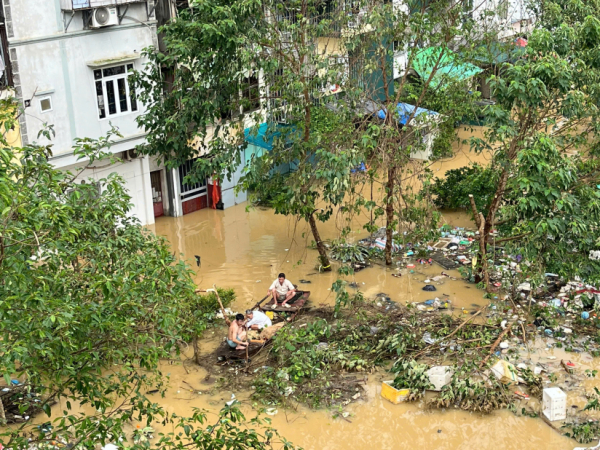 Mực nước các sông Hồng, Đuống giảm dần, Hà Nội rút lệnh báo động lũ sông Đà -0