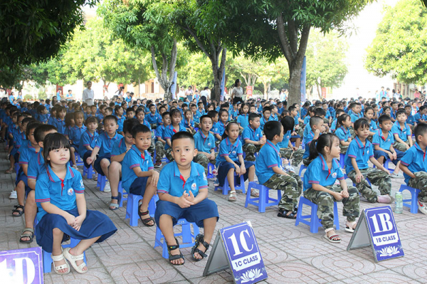 Ra mắt mô hình “Cổng trường an toàn giao thông” -0