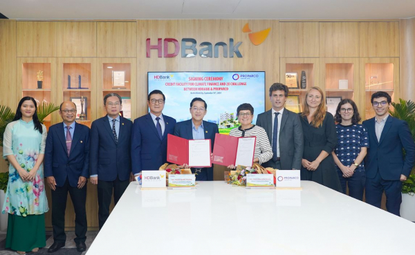 Proparco tăng hạn mức tài trợ cho HDBank lên 100 triệu USD, củng cố mục tiêu phát triển bền vững -0