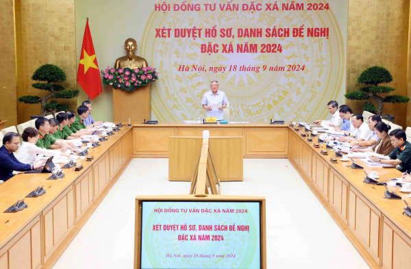 Xét duyệt danh sách đề nghị Chủ tịch nước đặc xá năm 2024 -0