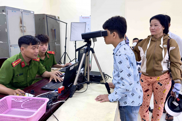 Đẩy nhanh tiến độ cấp Căn cước cho trẻ em trên địa bàn Bạc Liêu -0