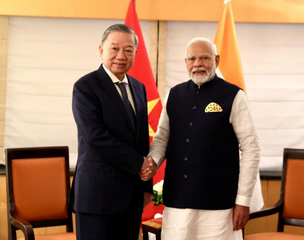 Tổng Bí thư, Chủ tịch nước Tô Lâm tiếp Thủ tướng Ấn Độ Narendra Modi -0