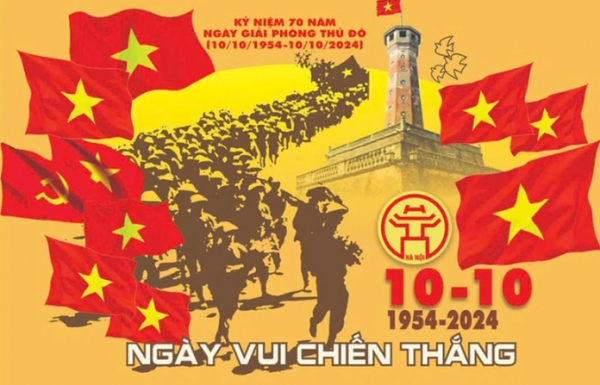 Propaganda poster exhibition celebrates 70th Hanoi Liberation Day -0